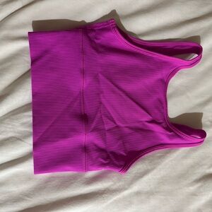 lululemon athletica Vibrant Magenta Sports Bra